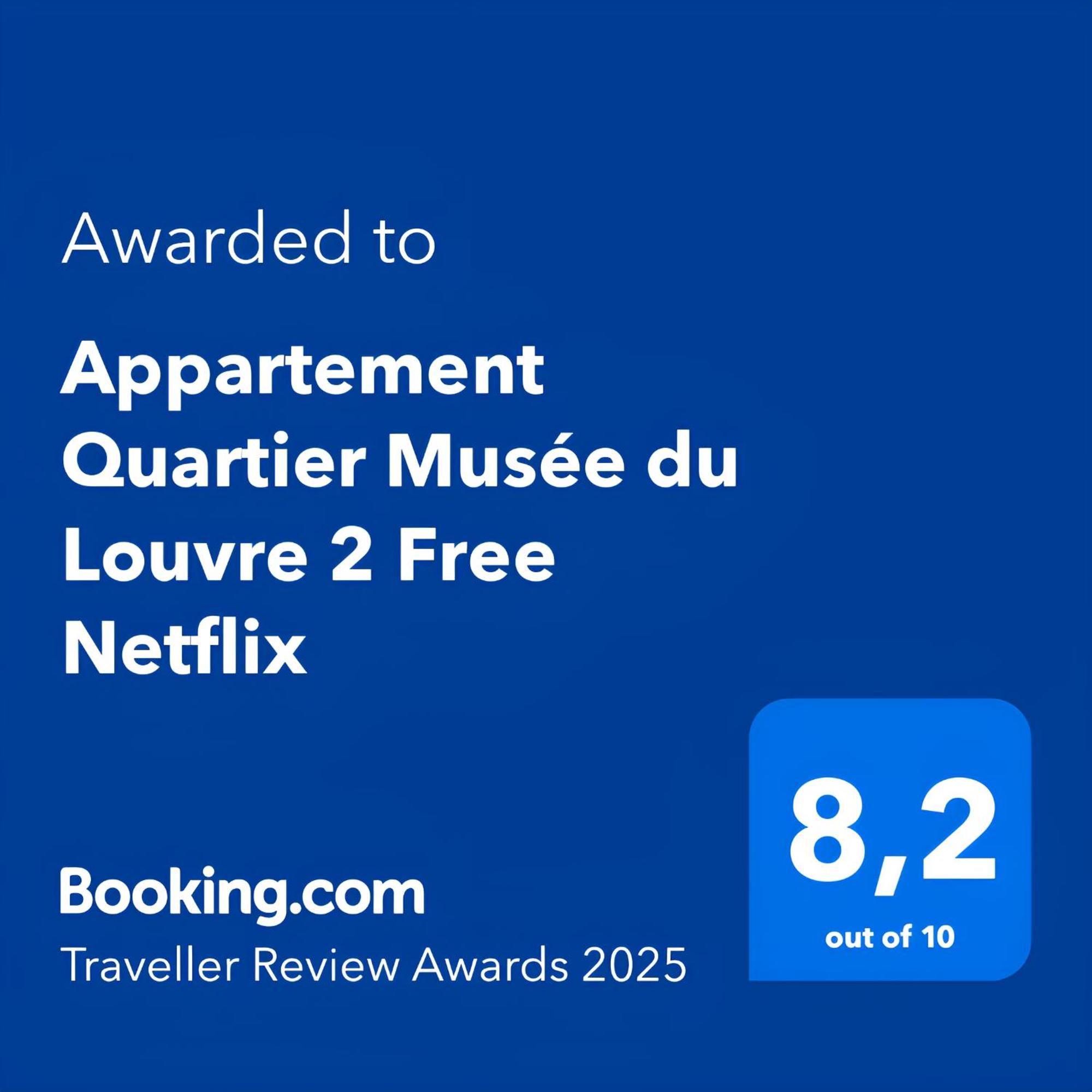 Appartement Quartier Musee Du Louvre 2 Free Netflix Parigi Esterno foto